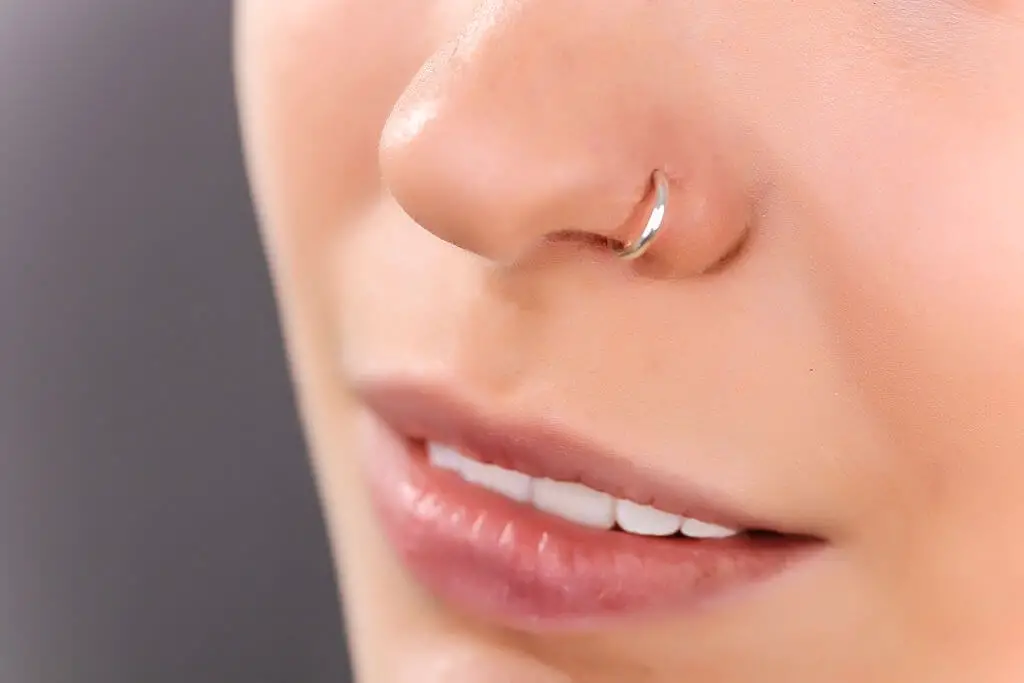 Nostril piercing