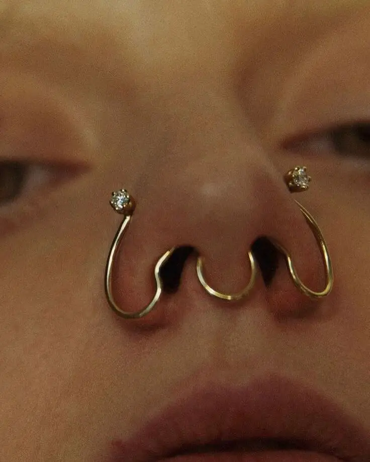 nose jewellery without piercing