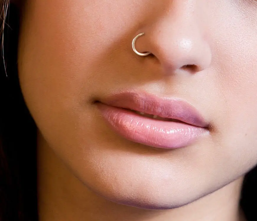 nose ring gold jewellery